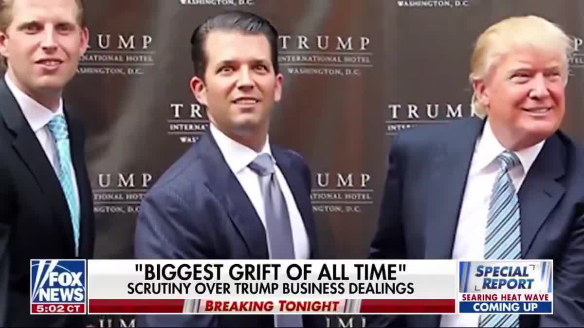 'Biggest Grift Of All Time': Fox News Thumps Trump Businesses