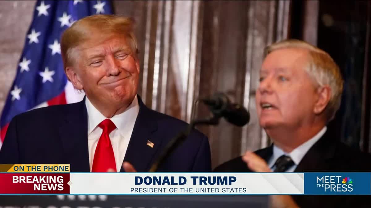 Trump Uses Lindsey Graham's Death To Promote SAVE Act