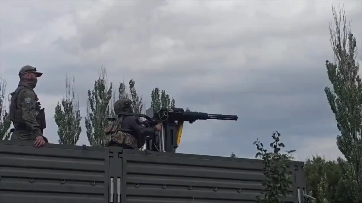 Russians' Test Of New Anti-Drone Gun Goes Awry