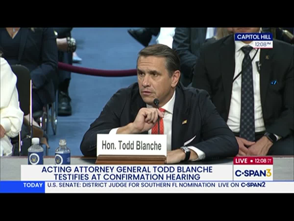 Blanche Falsely Suggests DOJ Is Cooperating With NM Epstein Investigation
