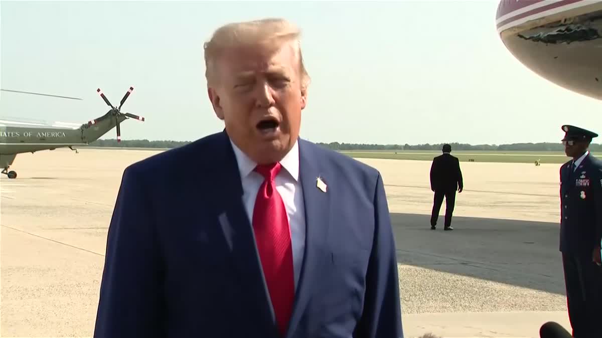 Trump Claims Fallen Troops Spoke From The Grave 'Very Strongly'