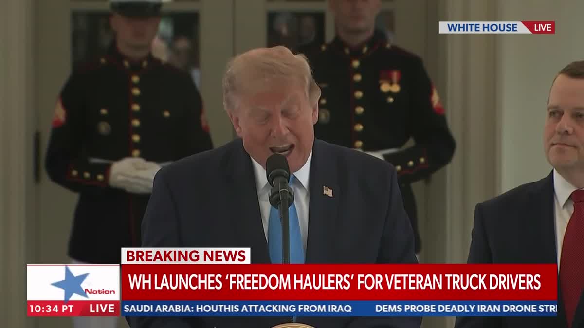 'They Don't Speak English' DJT Trashes Immigrant Truck Drivers