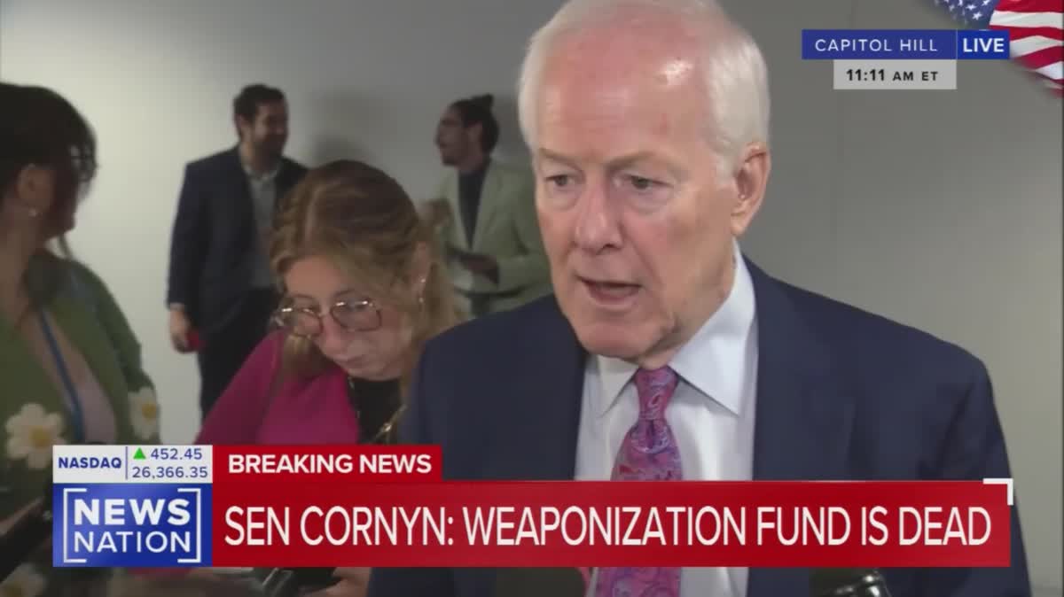'There's Nothing We Could Do': Cornyn Concedes The GOP Can't Rein In Trump