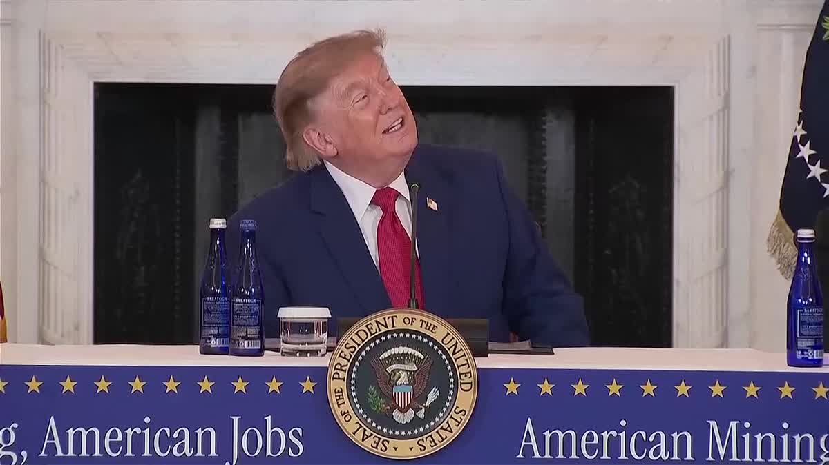 Trump Claims He’s ‘Allowed’ To Take Chandeliers From State Dept.