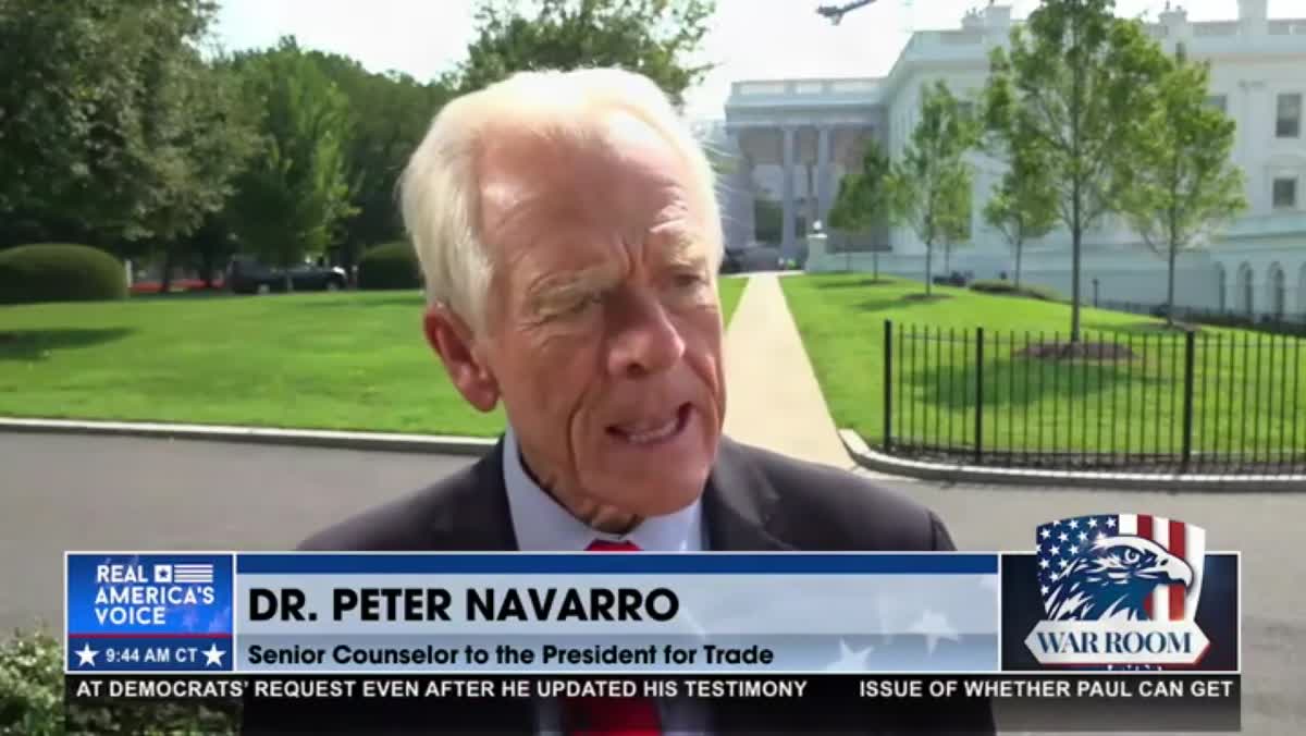 Peter Navarro Rages At Jeanine Pirro, Then Insists He Never Brings It Up