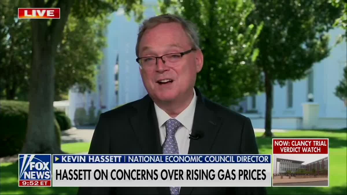 Kevin Hassett Tries A New Spin On Soaring Gas Prices
