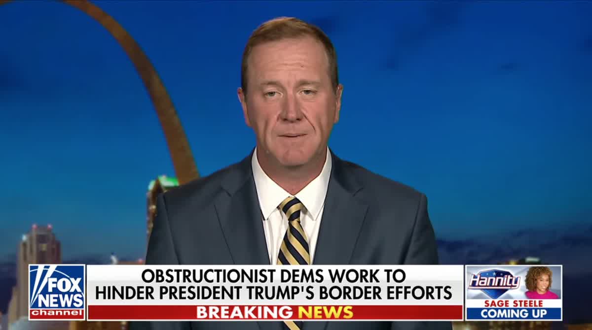 Sen. Eric Schmitt Unleashes Racist Attack On Migrants On Fox News