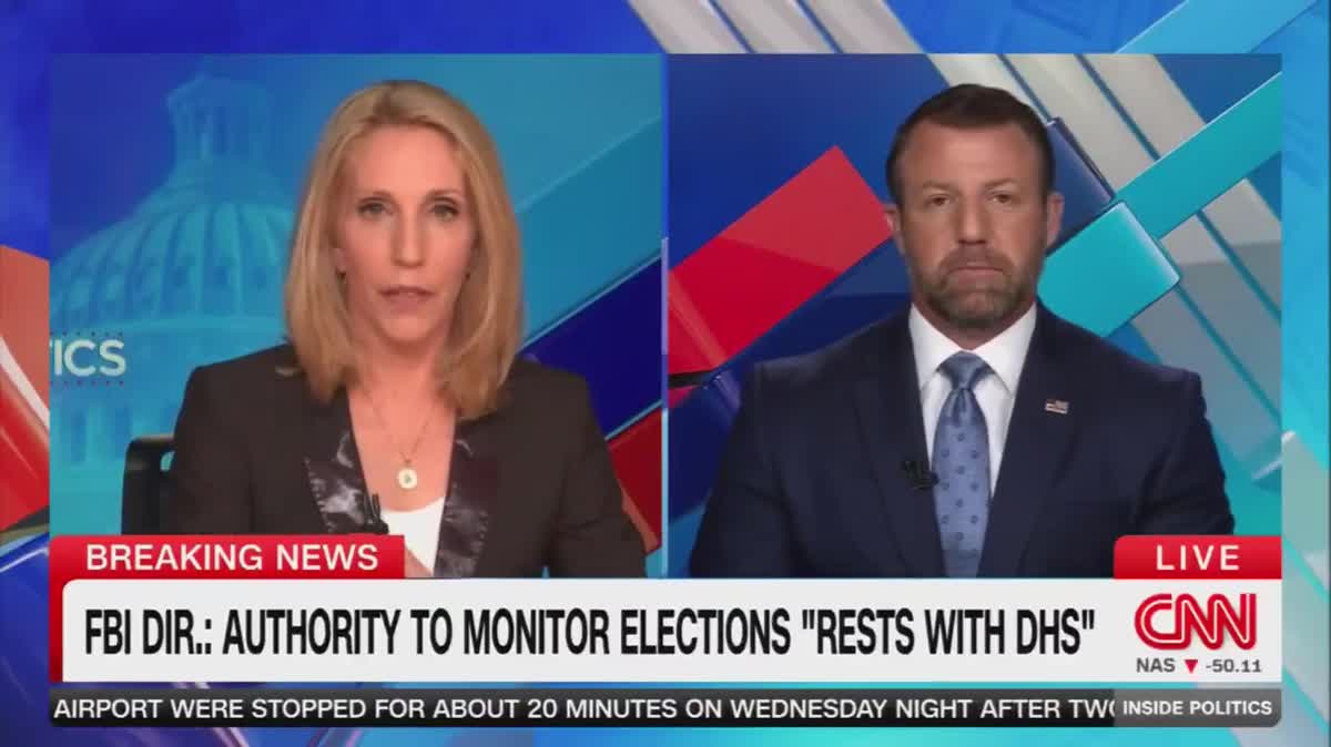 CNN Host Fact Checks DHS Sec Mullin: 'It's From Your Data!'