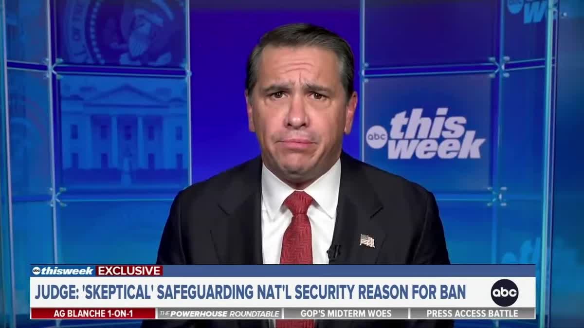 Todd Blanche Falls Flat On His Face Defending Trump's Illegal Media Ban