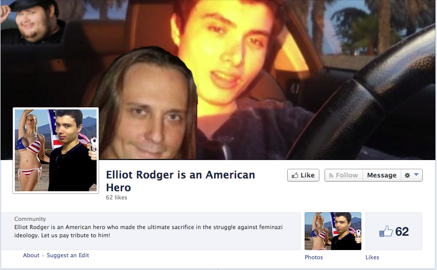 Sick Idiots Create Elliot Rodgers Fansites.
