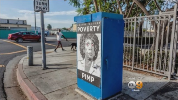 Maxine Waters Target Of Racist 'Poverty Pimp' Posters ...