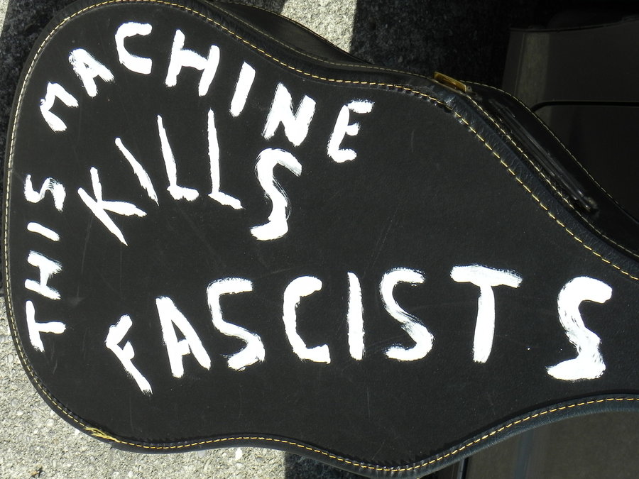 this machine kills fascists mailbox shirt