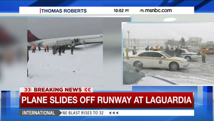 Delta Flight Skids Off La Guardia Airport Runway | Crooks ...