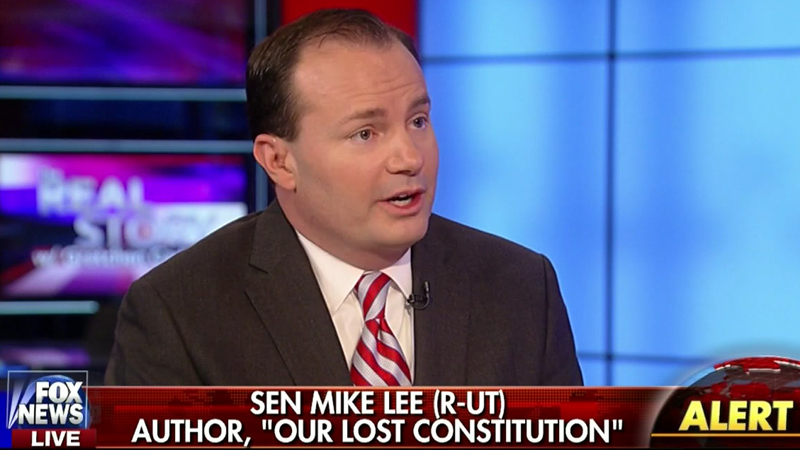 Paranoid Senator Mike Lee Imagines Our Lost Constitution Crooks And Liars
