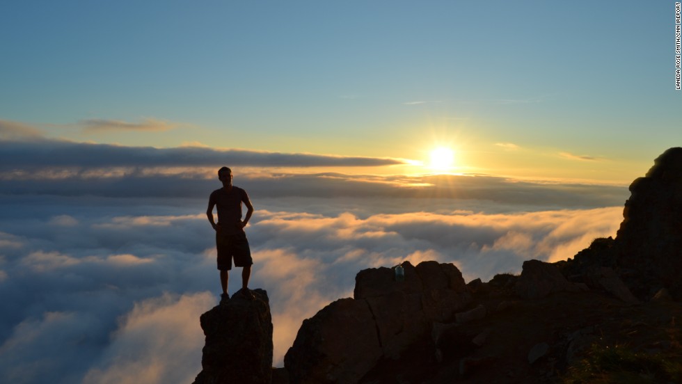 Standing above. The last American Vagabond.