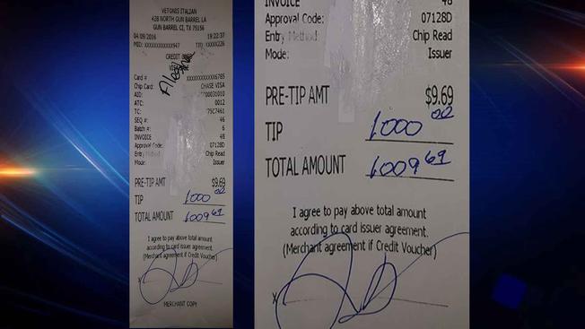 Waitress Surprised With $1000 Tip | Crooks and Liars