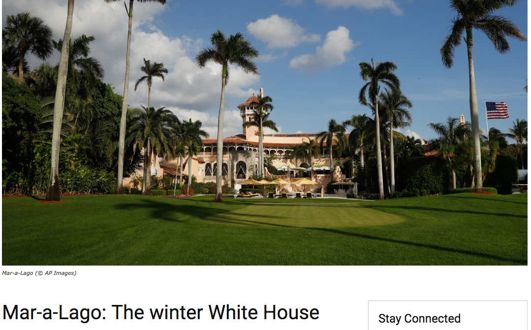 Pass The Emoluments Please Trump Promotes Mar a Lago On Official State Dept Websites Crooks 