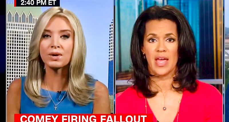 Kayleigh McEnany Claims 'No Proof' Trump Fired Comey Over Russia