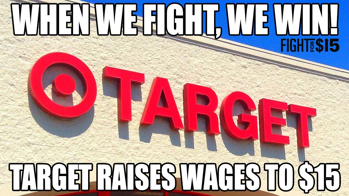 how much does target pay minimum wage