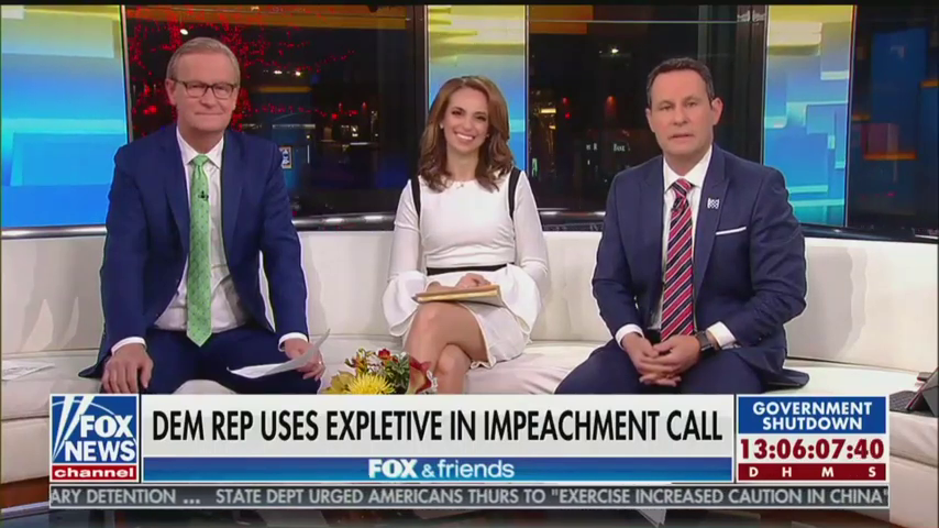 Fox & Friends Clutch Hypocritical Pearls Over Rep. Tlaib Saying