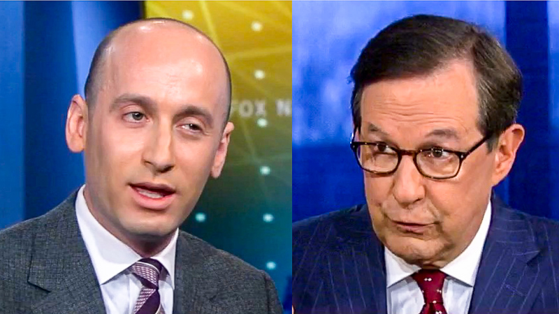 Chris Wallace Smacks Down Stephen Miller For Immigration Lies It S Always A Challenge