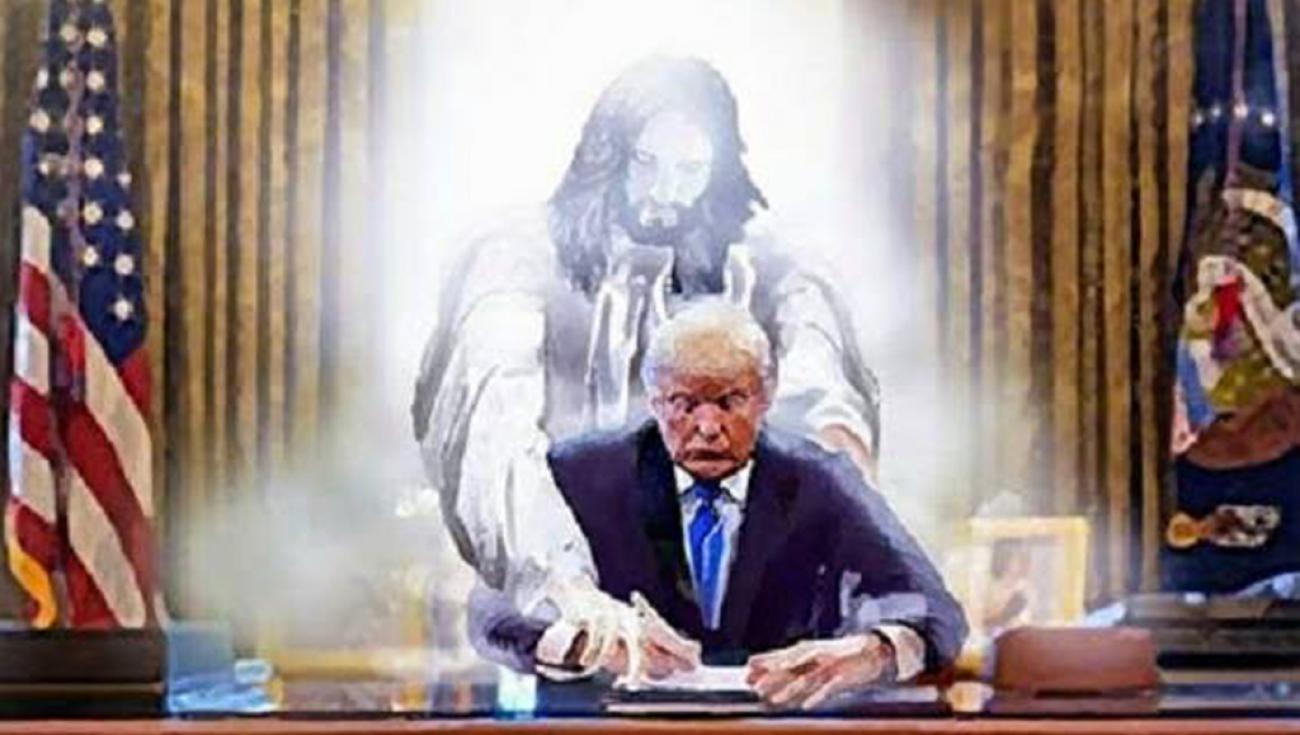 Trump Retweets That 'Israelis Love Him Like The Second Coming Of God