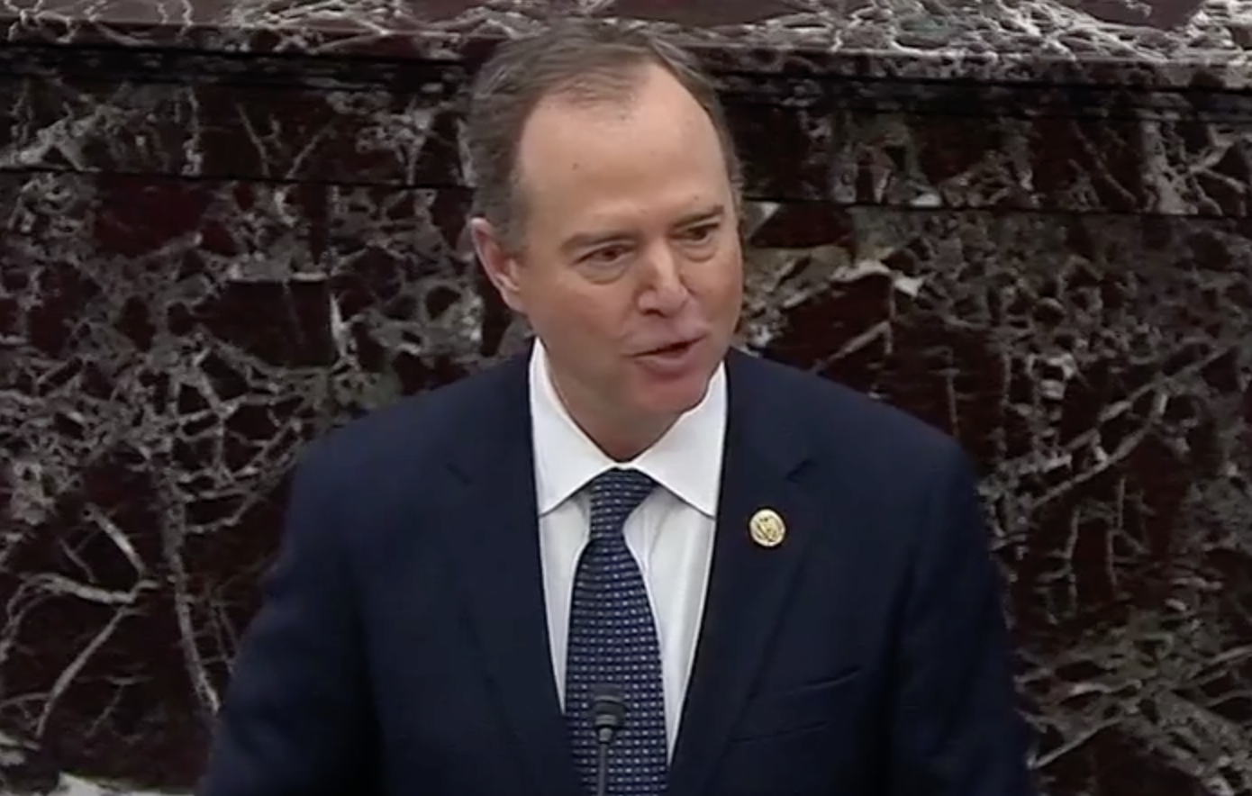 Schiff Opens Impeachment Trial With Chorus From Alexander Hamilton ...