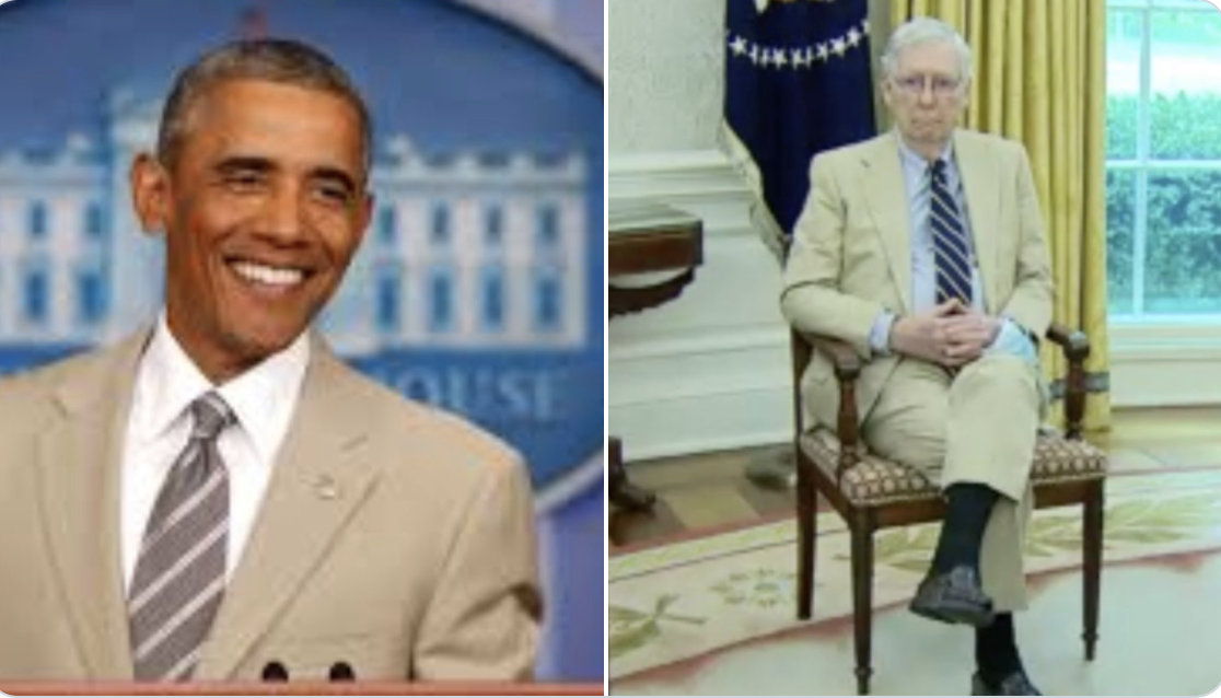 The TAN SUIT Is Back, But Guess Who's Wearing It? | Crooks and Liars