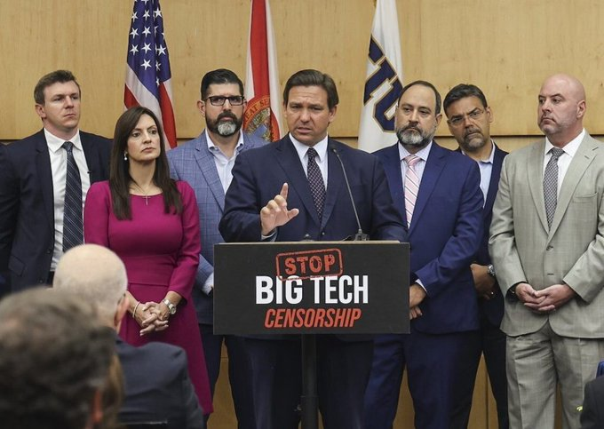 DeSantis Signs Bill Restoring Butt-Hurt Snowflake To Social Media If He Runs - Vimarsana News