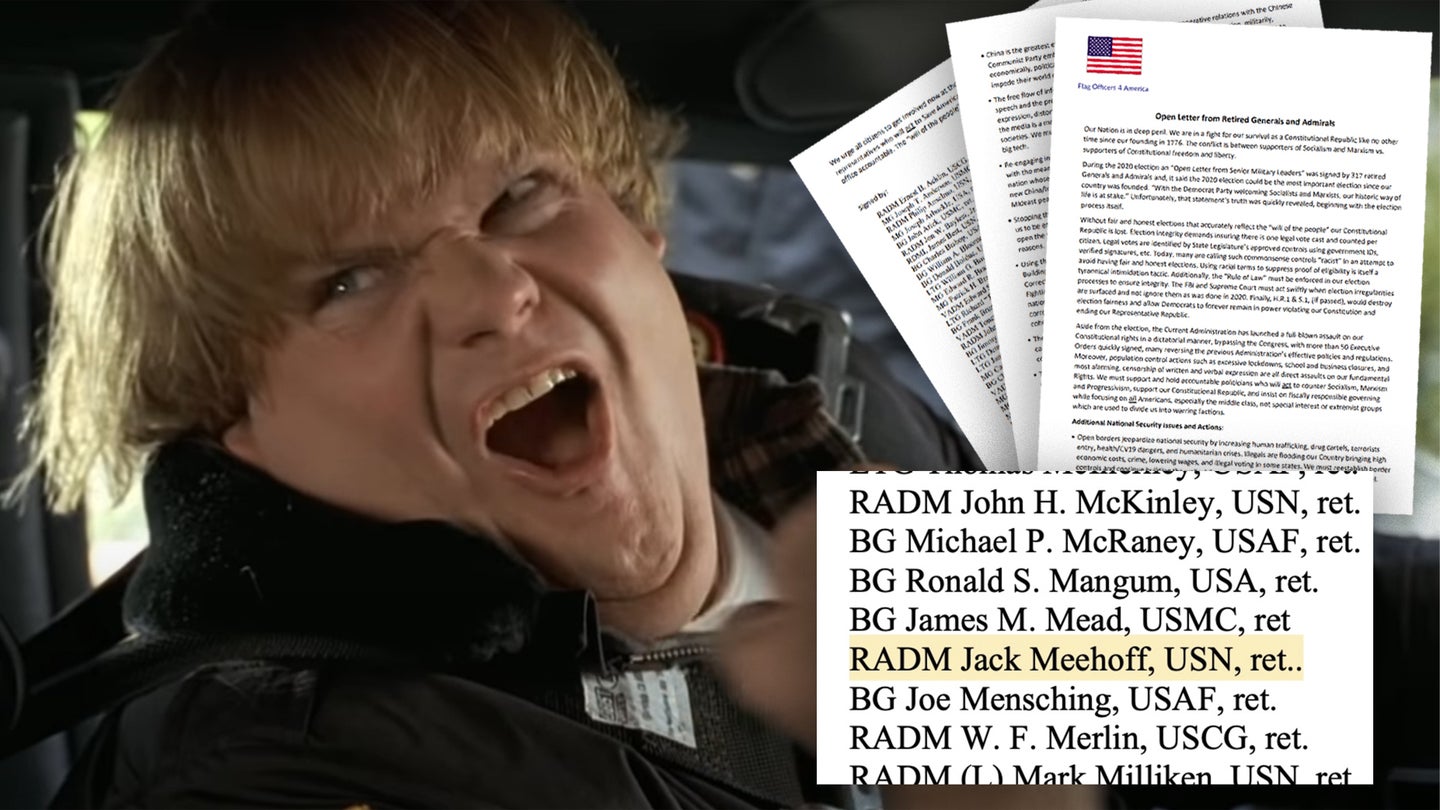 More Than 100 Retired Military Sign Letter By 'Jack Meehoff' - Vimarsana News