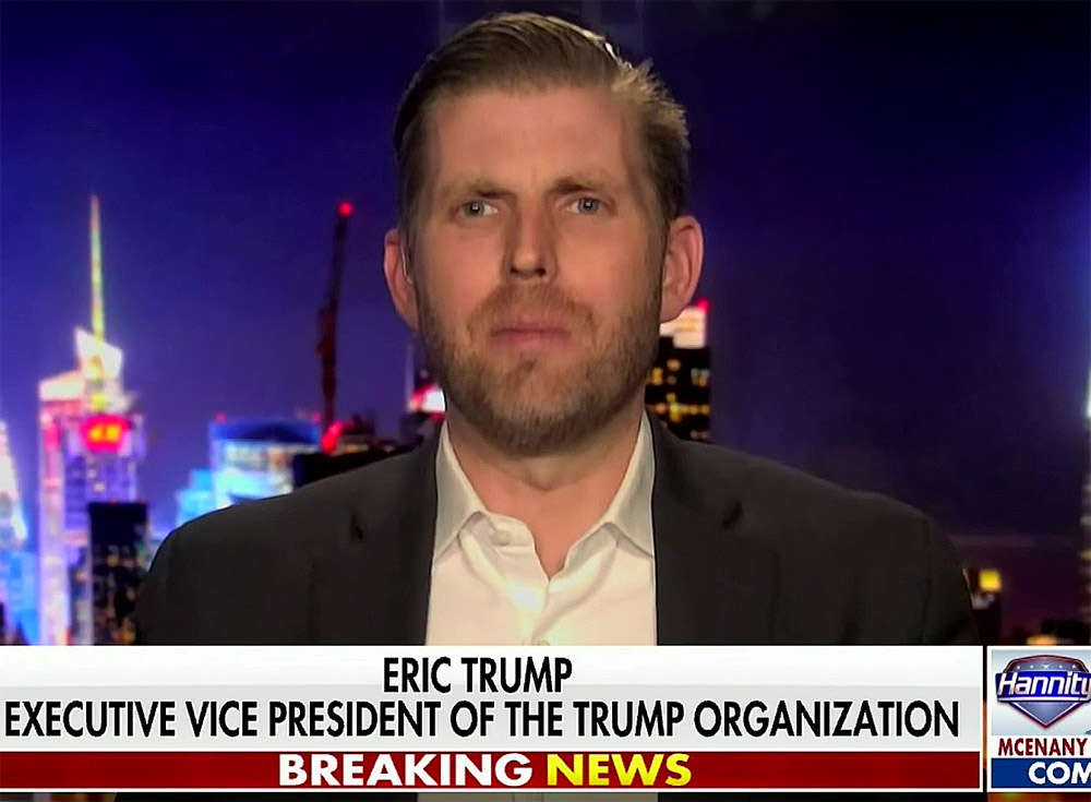 Eric Trump Admits Subpoenas Are Coming Fast And Furious | Crooks and Liars