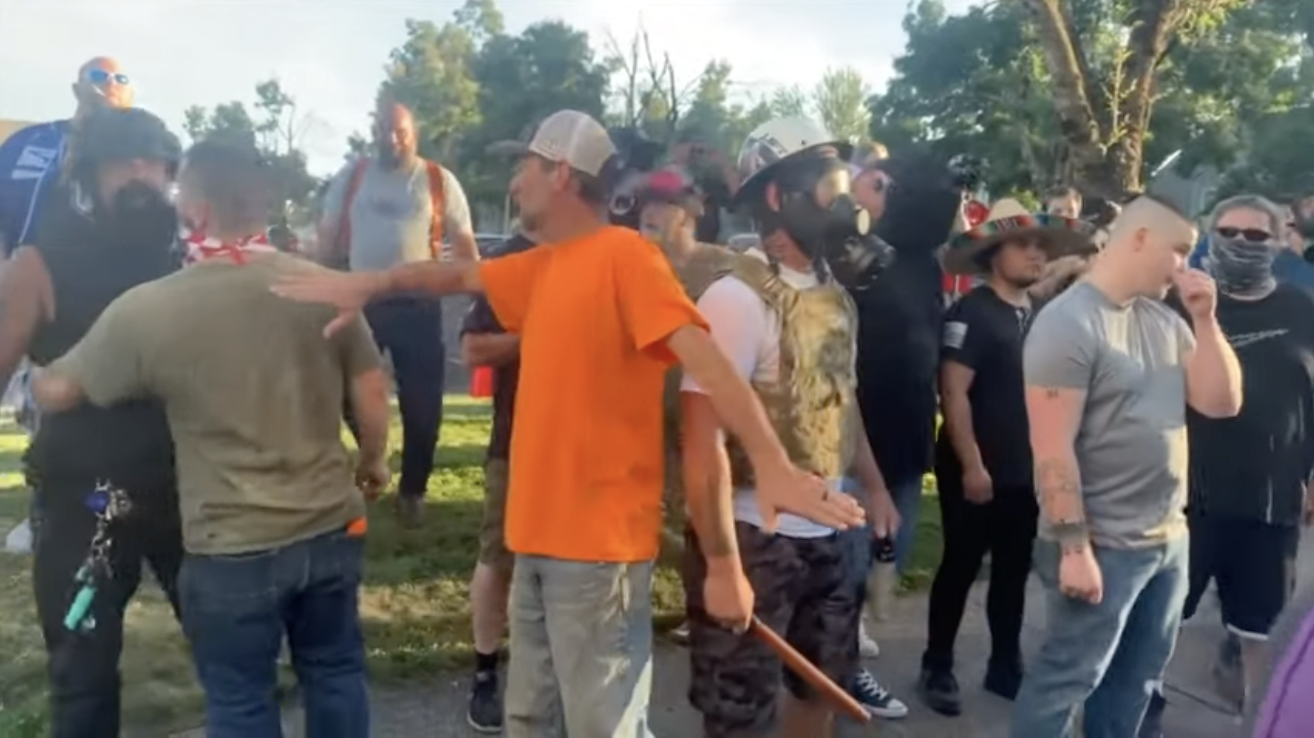 Proud Boys Provide 'Security' At 'Church At Planned Parenthood' Events - Vimarsana News