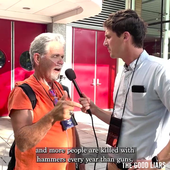 'Hammers Kill More Than Guns' Claim Debunked To Gun Nut's Face Crooks