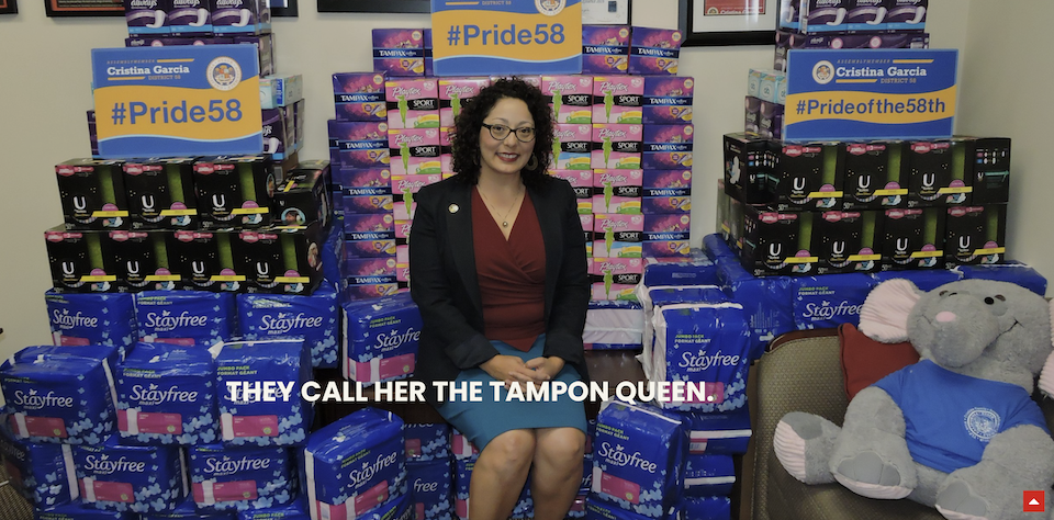 The Tampon Queen? Cristina Prefers 'Period Princess' - Vimarsana News