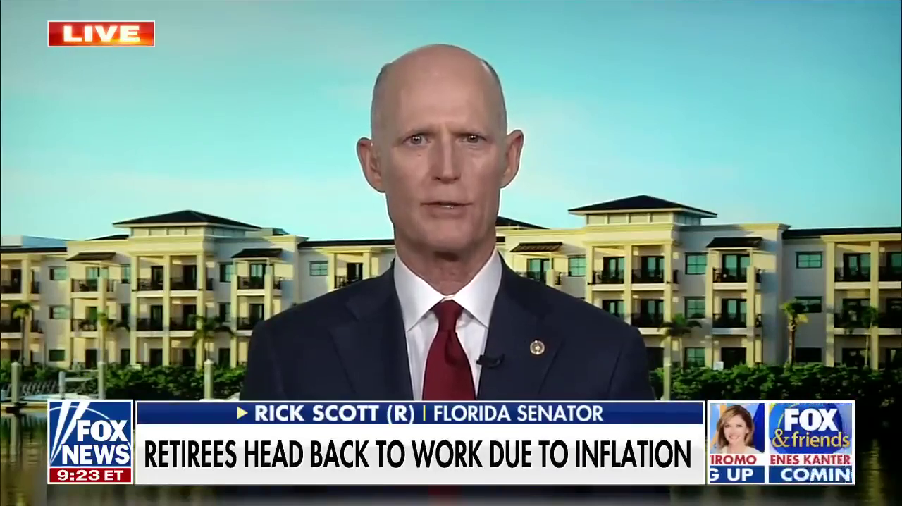 Millionaire Medicare Fraudster Rick Scott Calls Biden 'A Rich Kid' - Vimarsana News