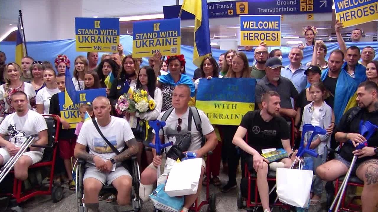 Ukrainian Soldier Amputees Arrive In Minnesota For Free Prosthetics - Vimarsana News