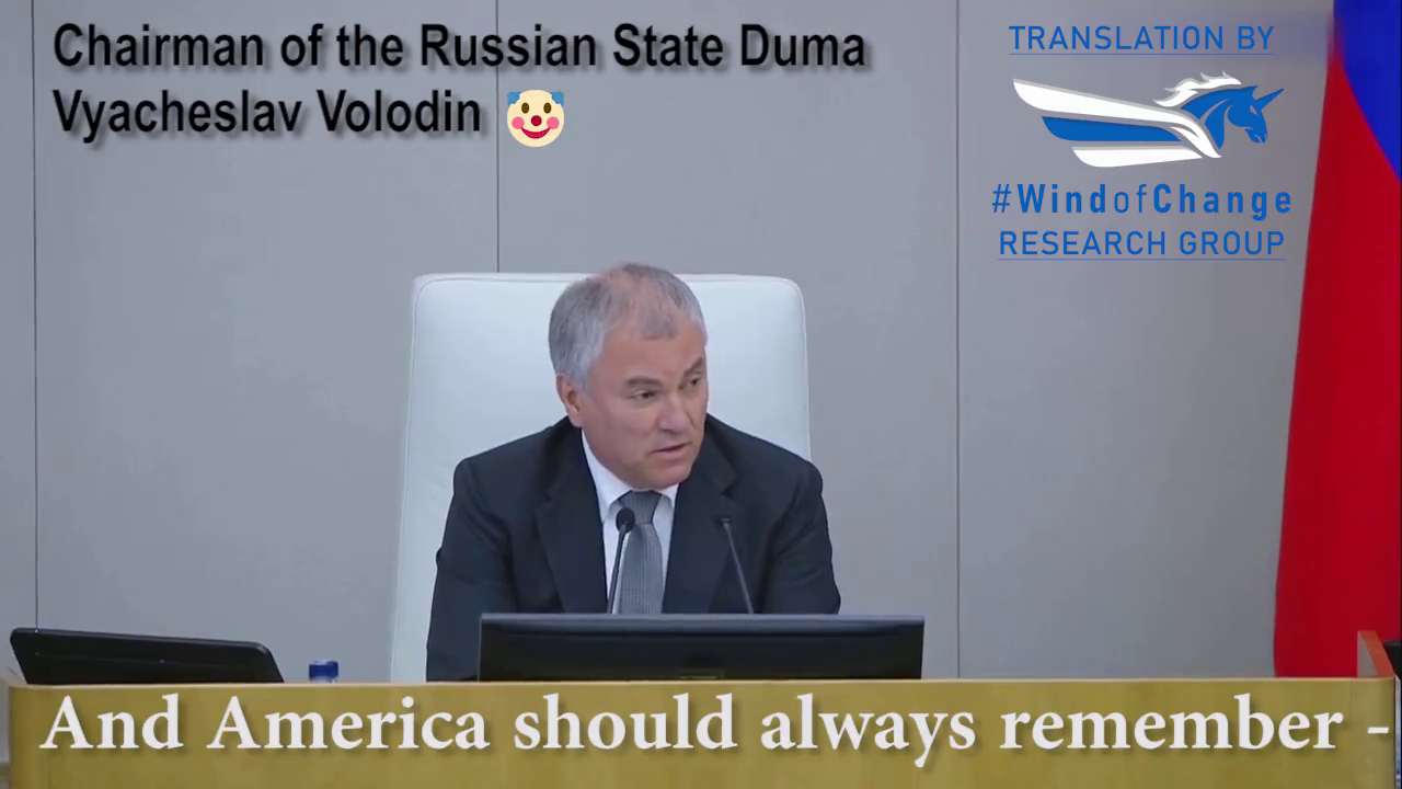 Russian House Speaker Threatens To 'Take Back' Alaska Crooks and Liars