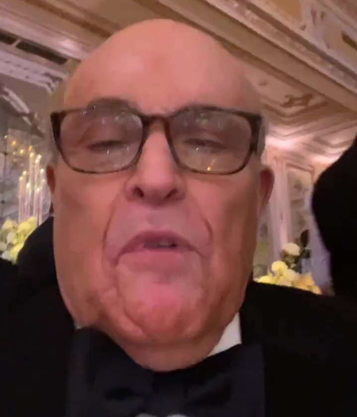 Rudy Giuliani Weirdly Ushers In 2024 Crooks And Liars   Rudy 202324 