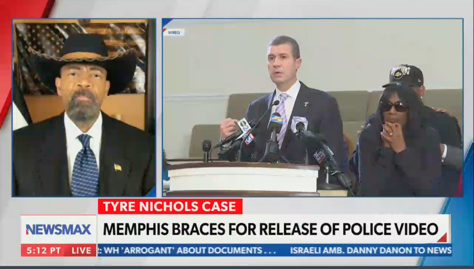 Newsmax Guest On Tyre Nichols' Death: 'It's Black On Black Crime' - Vimarsana News