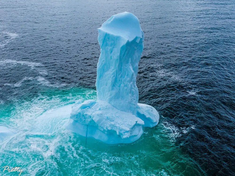 'Chilly Willy' - How A Phallic Iceberg Broke The Internet - Vimarsana News