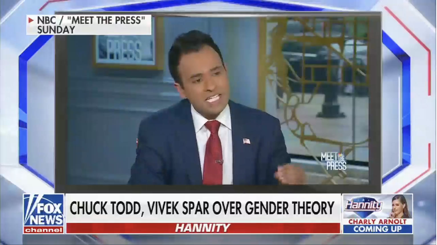 Ramaswamy Takes Hannity Victory Lap After Meet The Press - Vimarsana News