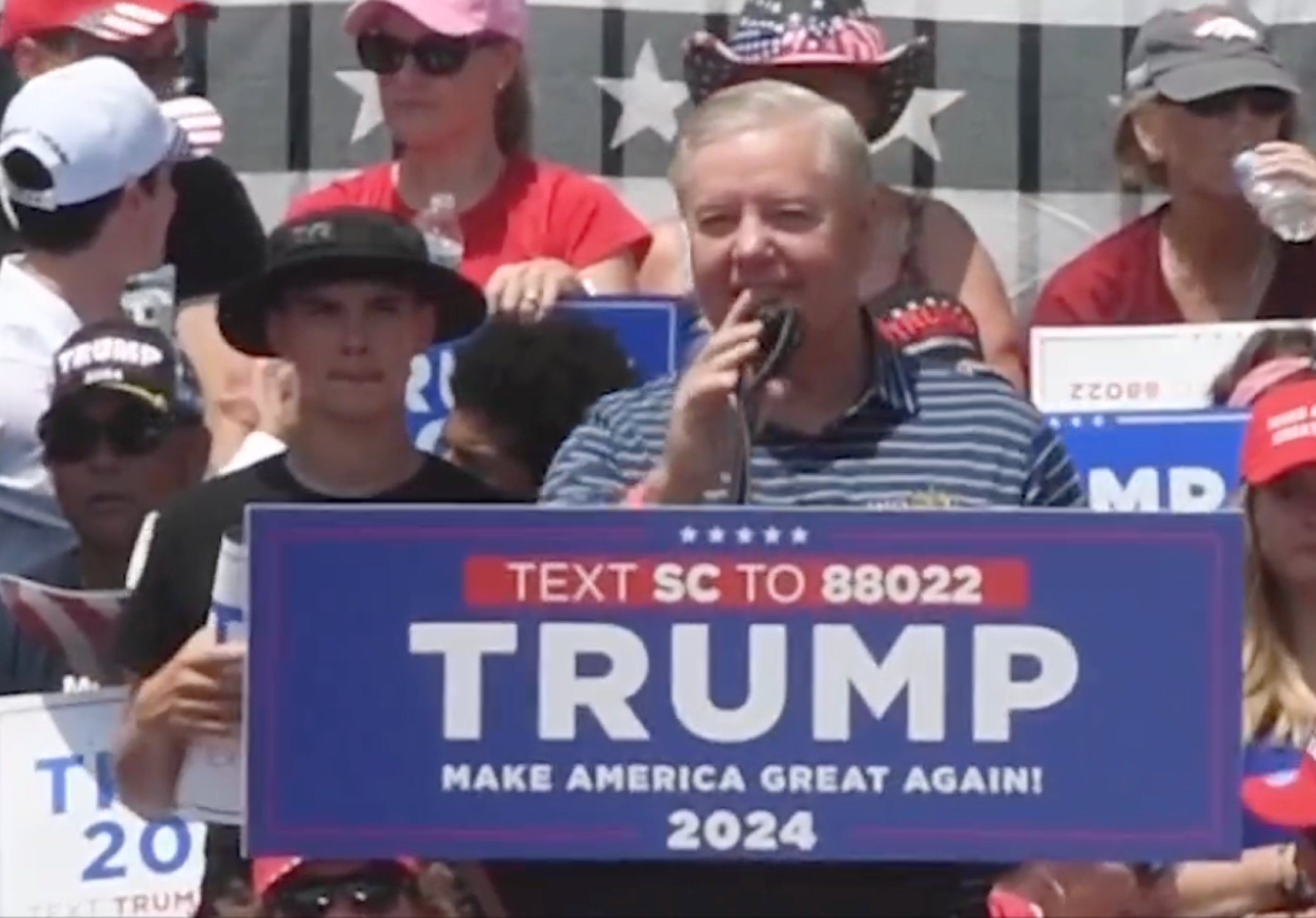Here Is Lindsey Graham Being Booed For Six Minutes. You're Welcome! - Vimarsana News