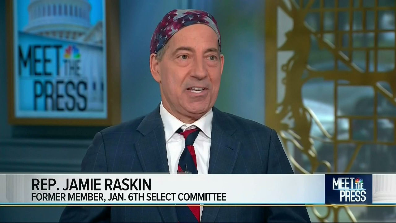 Raskin Takes Apart Trump Lawyer John Lauro's 'Deranged' Argument ...