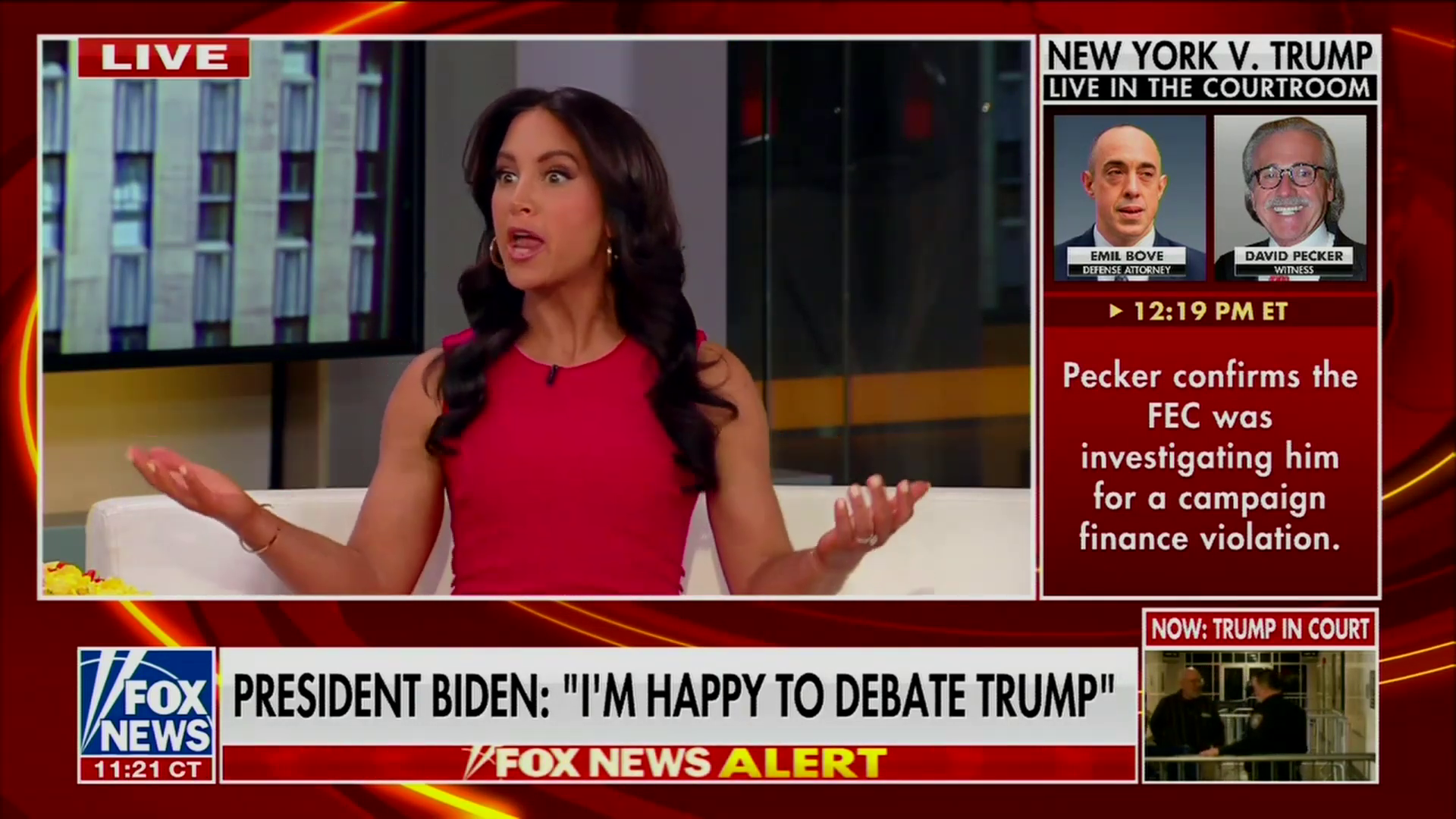 Fox Flack Claims Biden Would 'Sabotage' Debate With Trump: 'Nancy Kerrigan Situation'