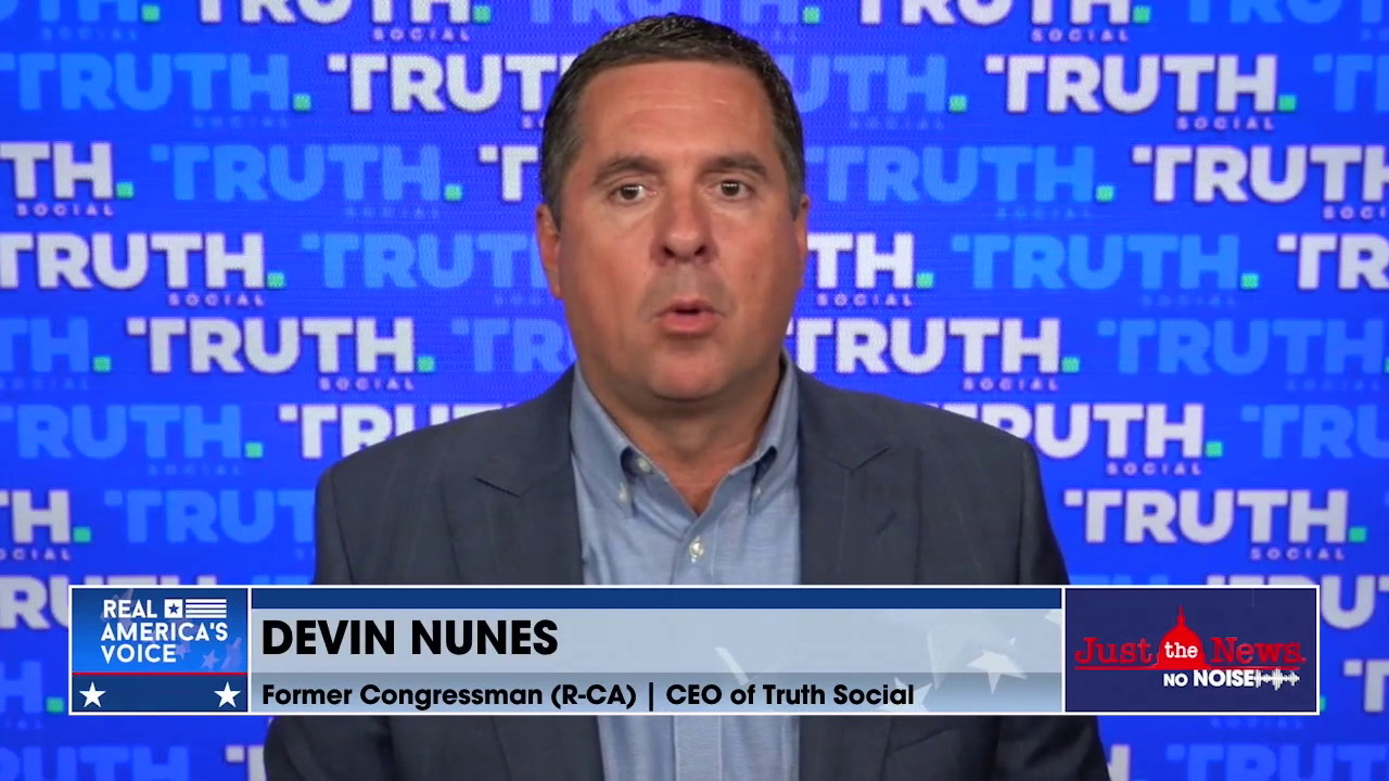 Devin Nunes Claims 'Conspiracy Against Truth Social' On Wall Street
