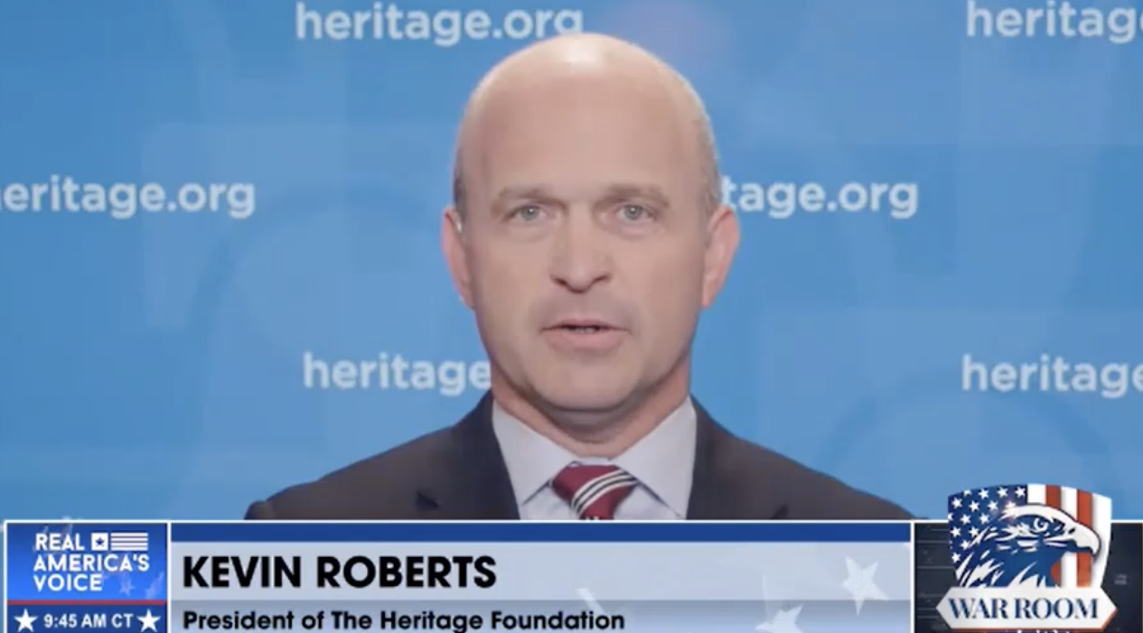 Heritage Foundation Chief Celebrates His 'Bloodless Revolution'