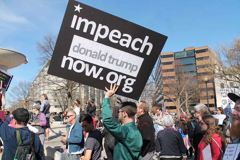 Week Two: There's Already 100,000 Signatures For Impeachment