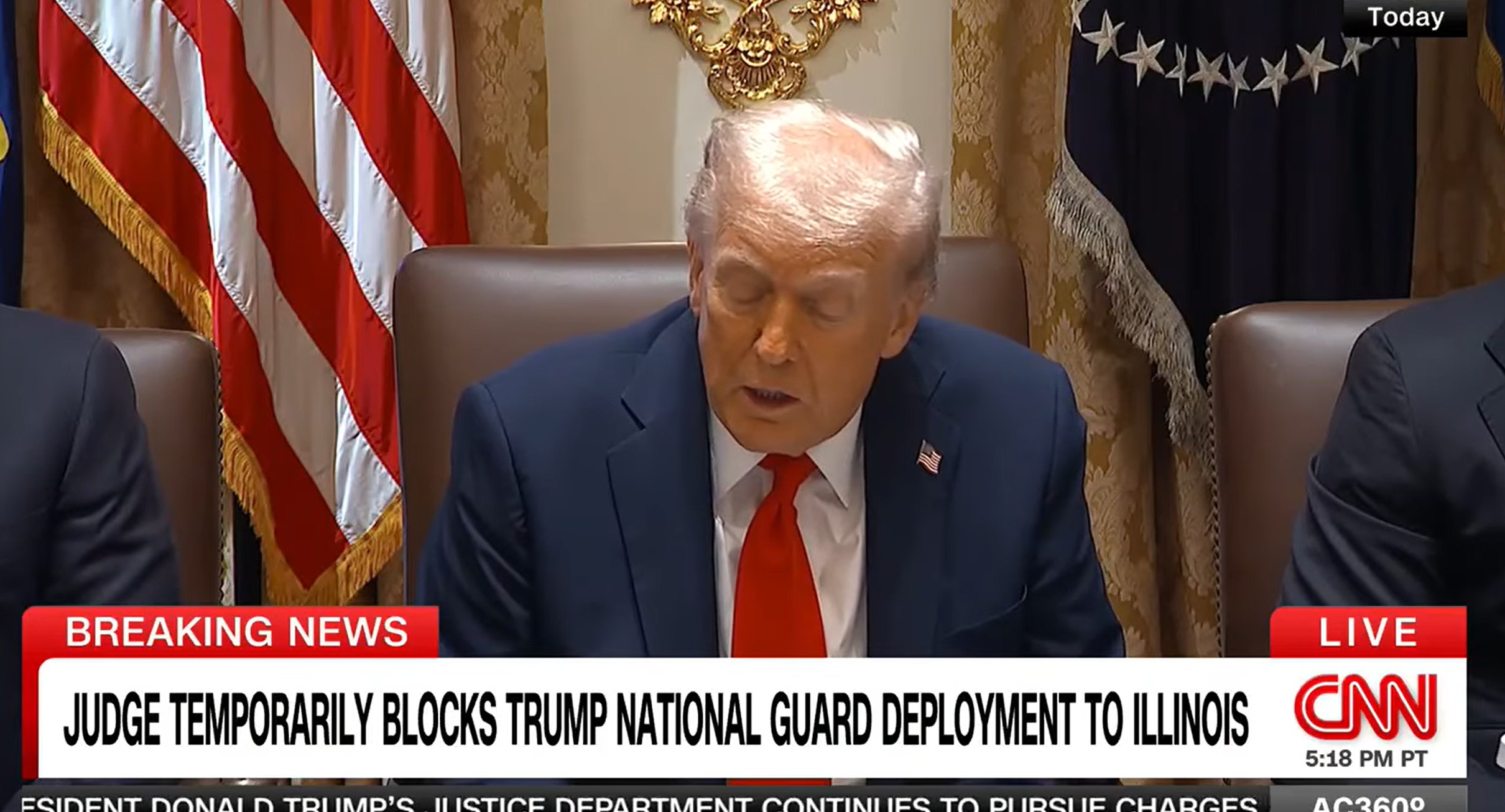 Judge Blocks Trump From Sending Troops To Chicago