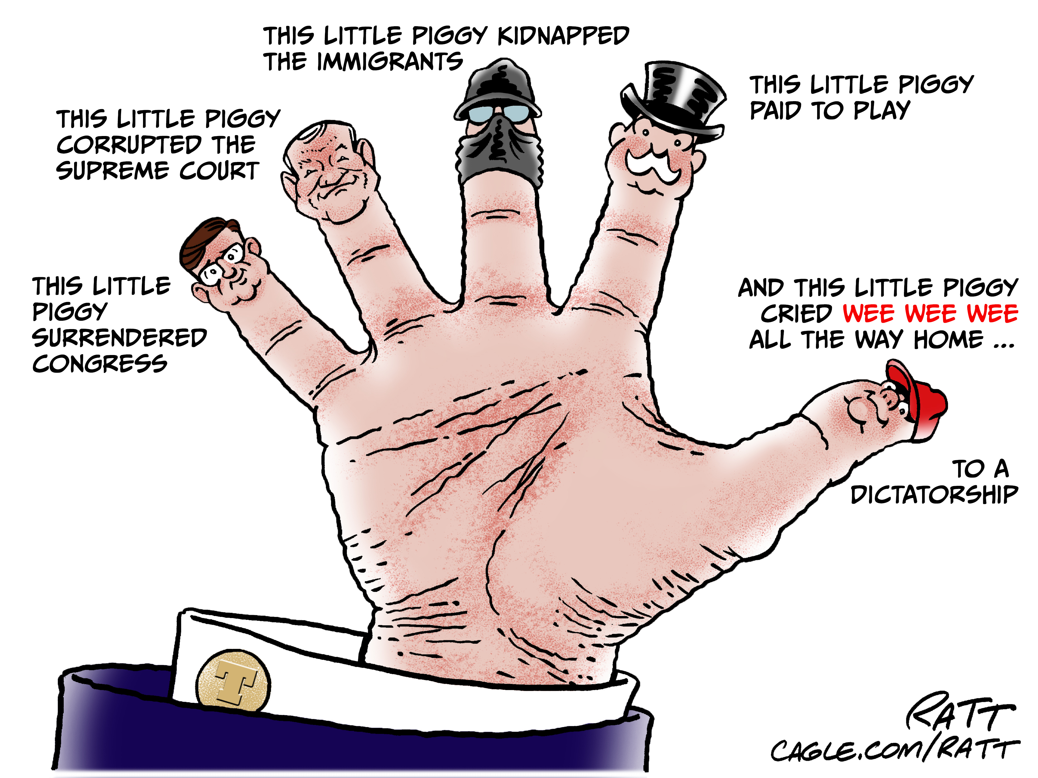 These Little Piggies Make A Fist