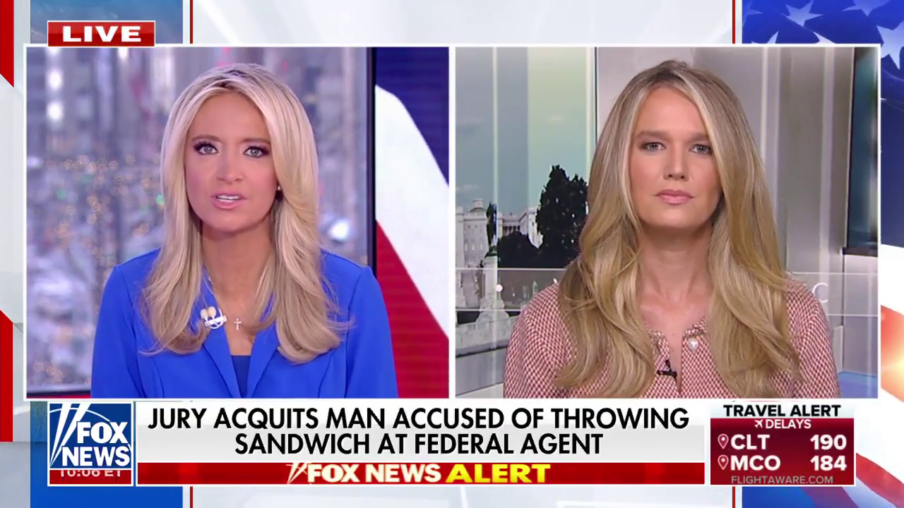 Fox's Kayleigh McEnany Big Mad Sandwich Guy Got Acquitted